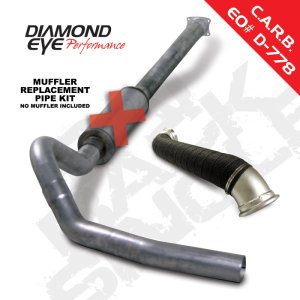 GMC 2500 Performance Exhaust - Diamond Eye Performance - Cat Back - `04-`05
